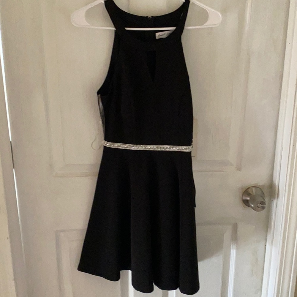 Short black dress